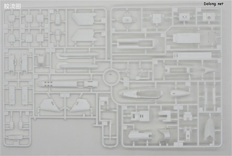 万代超时空要塞系列拼装模型 1比72 VF-31J 齐格弗里德(疾风机) - 图片